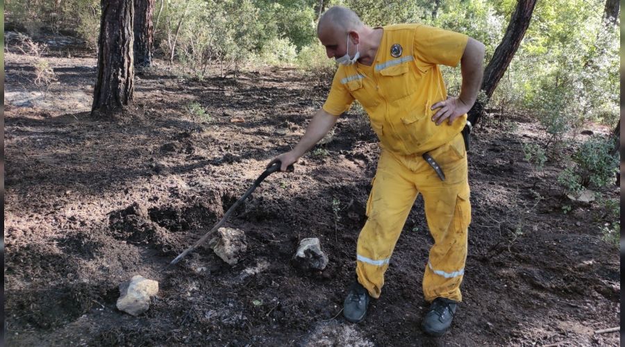 Kstlamada mangal keyfi orman yakt