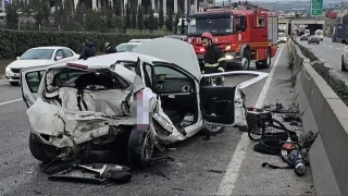 Kocaeli'de 4 araçlı zincirleme kaza: 1 ölü, 1 yaralı
