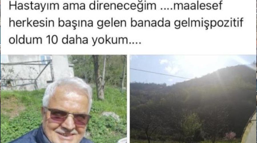 Korona vir�se yakaland���n� duyurdu, 10 saat sonra hayat�n� kaybetti 
