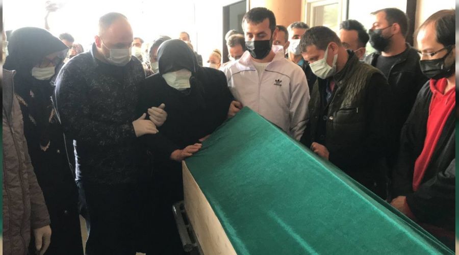 Koronaya yenilen hemireyi mesai arkadalar son yolculuuna uurlad