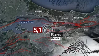 Marmara Denizi'ndeki 5.1'lik deprem  Trakya'da da hissedildi