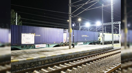Marmaray hattı ile ilk ihracat