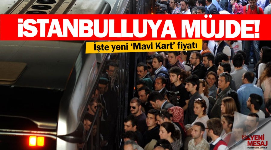 Mavi kart indirimi uygulamaya konuldu