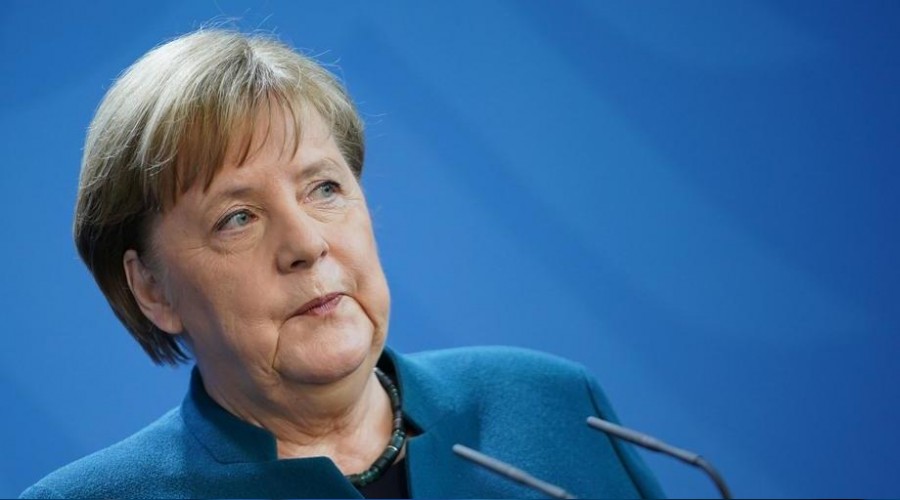 Merkel'in test sonucu belli oldu