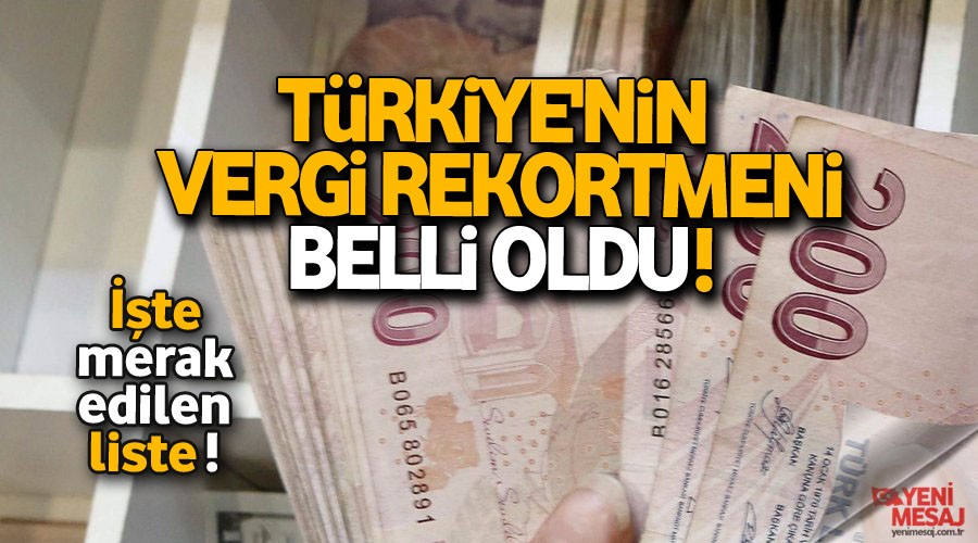 Merkez Bankas� vergi rekortmeni 