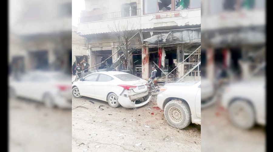 Münbiç'te dikkat çeken saldırı