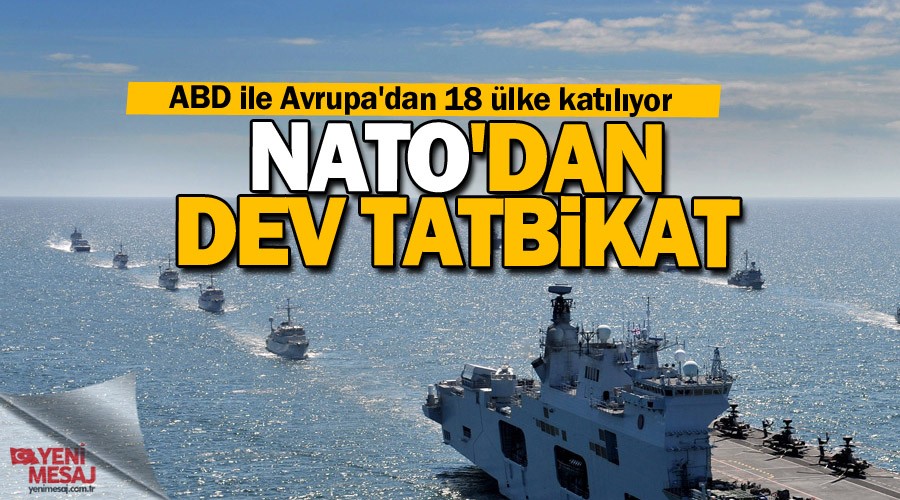 NATO'dan dev tatbikat