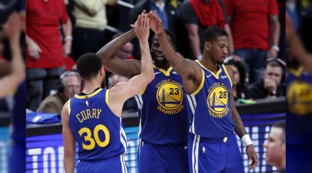 NBA'de ilk finalist Warriors