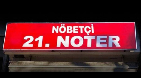 Nöbetçi noter uygulaması yeniden başladı