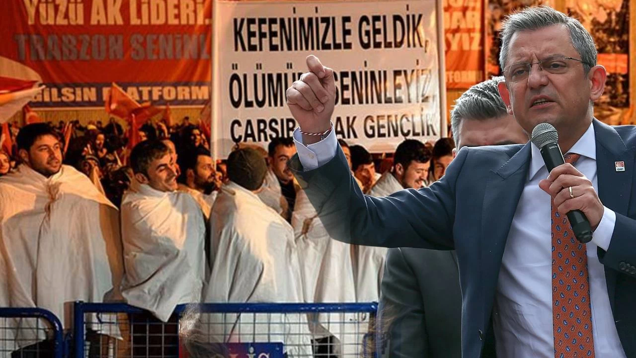 Özgür Özel'den Erdoğan'a 'beka sorunu' göndermesi: Perdelik kumaştan kefen giyenler değil...