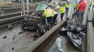 Pendik'te ikinci facia... Ara trn altna girdi: 1 l