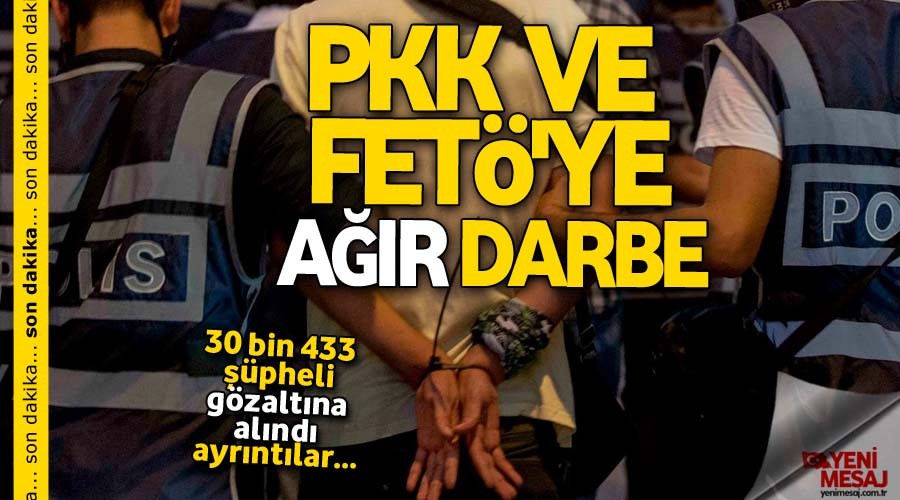 PKK ve FET'ye ar darbe