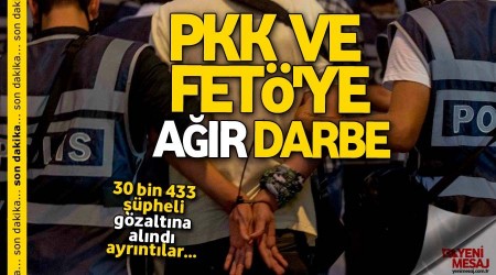 PKK ve FET'ye ar darbe