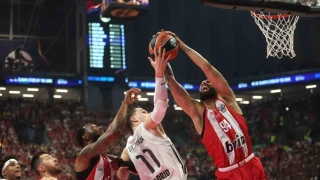 Real Madrid'i yenen Olympiakos Euroleague şampiyonu