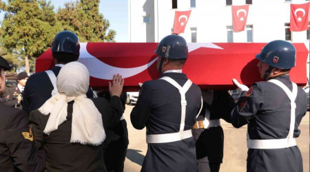 Rize'de şehit olan asker memleketine uğurlandı