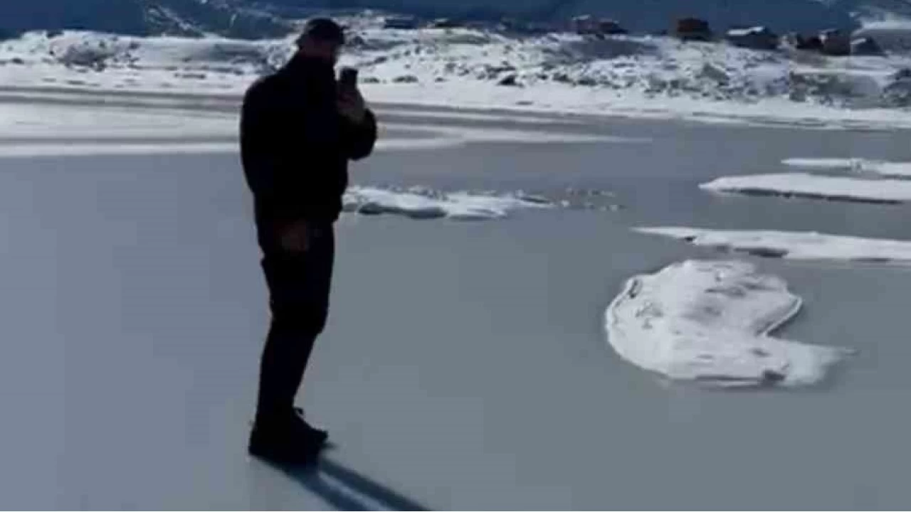 Rize'de yaylada termometreler -13'ü gösterdi