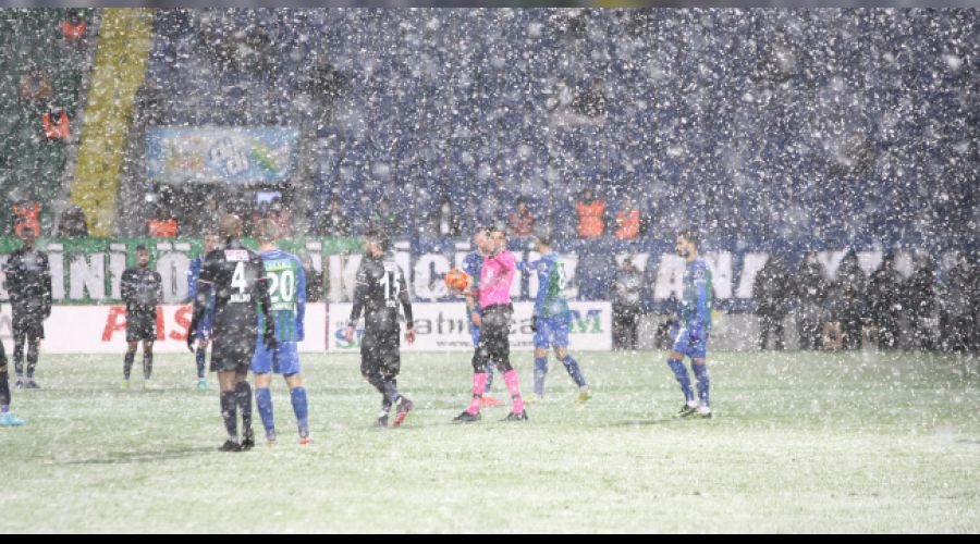 Rize'deki ma�a da kar engeli 