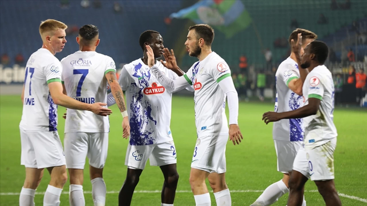 Rizespor'un konuğu Pendikspor