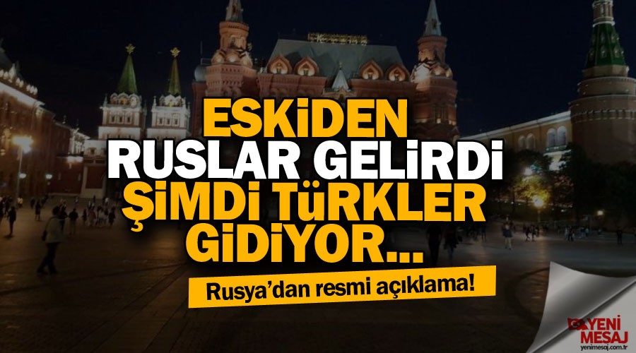 Rusya'ya 6 ayda 10 bin Türk işçi gitti