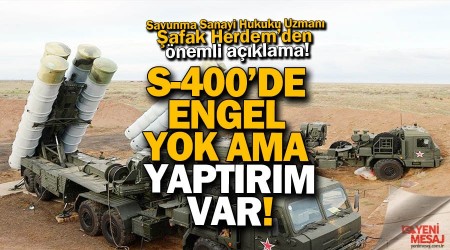 S-400’de engel yok