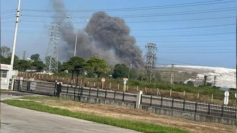 Samsun'da korkutan patlama!