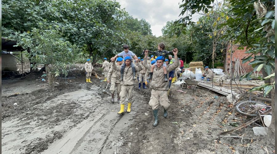 Selin izlerini Jandarma sildi