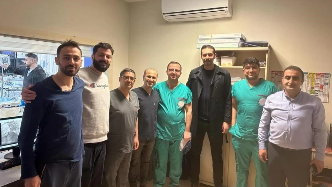 Siirt'te kalp deliği olan hasta, ameliyatsız tedavi edildi