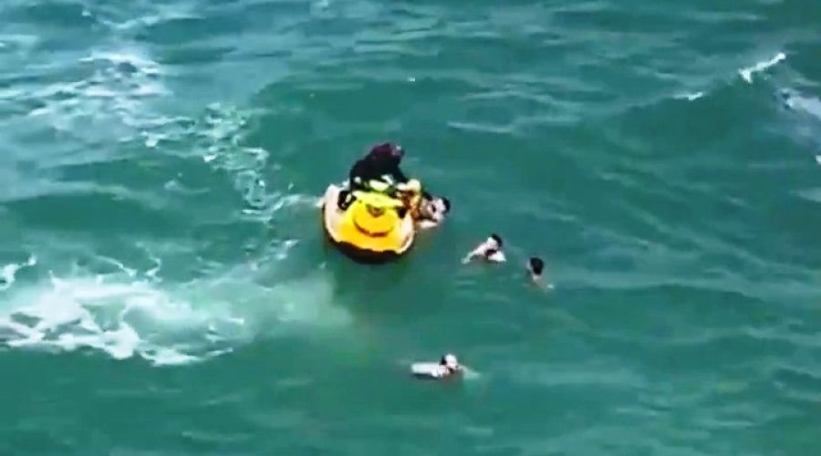 �ile'de 5 ki�iyi itfaiye kurtard�