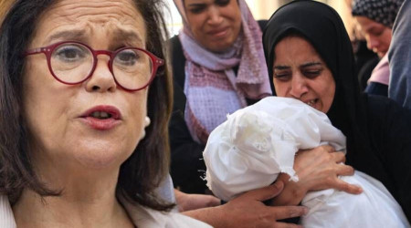 Sinn Fein'in lideri McDonald: Gazzeli anneler için uluslararası hukuk nerede?