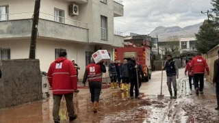 Şırnak Kasrik'i sel vurdu