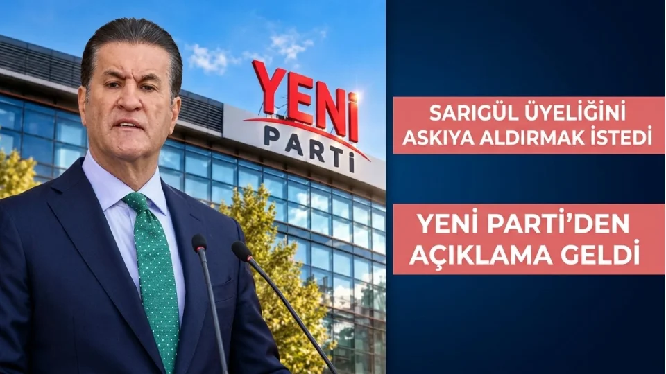 ��u anda YEN� Parti�yle bir ili�kisi bulunmamaktad�r�