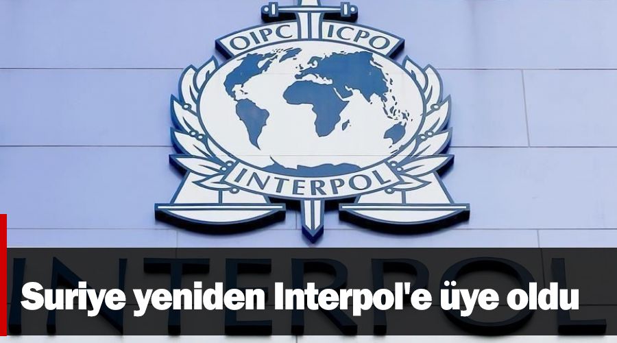 Suriye yeniden Interpol'e ye oldu