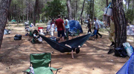 Tatilcilerin yeni gözdesi, çadır turizmi
