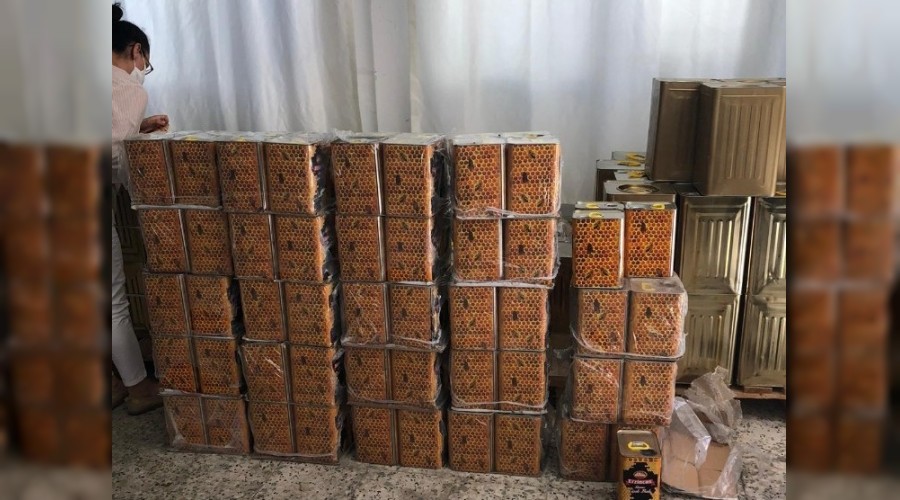Tekirdağ'da sahte bal operasyonu