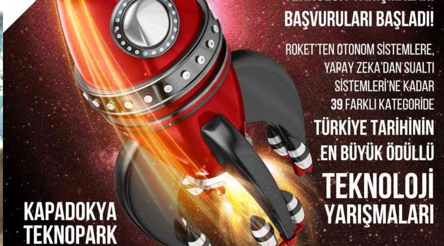 Teknofest 2022 Ba�vurular� ba�lad�