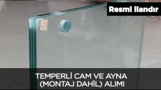 TEMPERL CAM VE AYNA (MONTAJ DAHL) ALIMI BOAZ TESS YNETM HZMETLER SANAY VE TCARET ANONM RKET