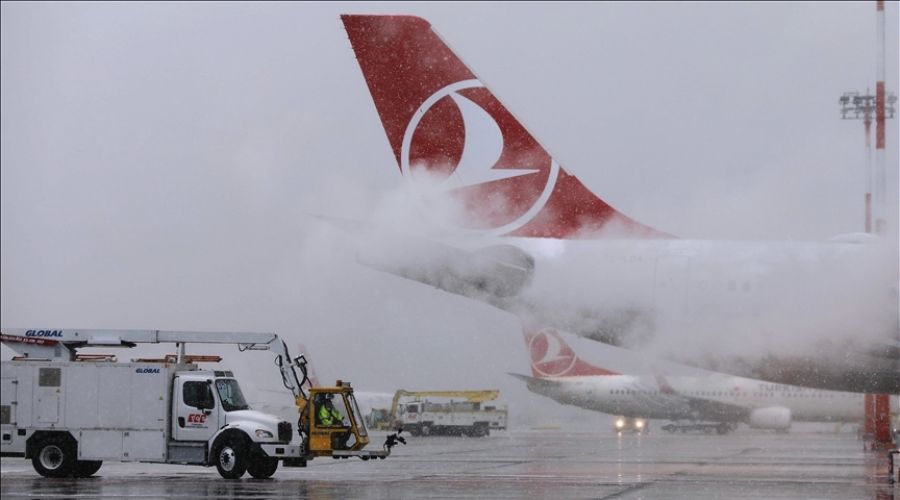 THY'nin bugün planlanan 279 seferi iptal oldu