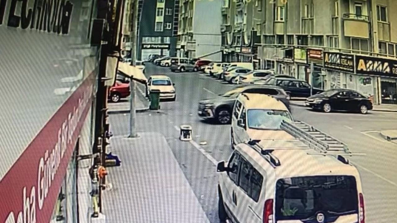 Togg'un kart kaza kamerada