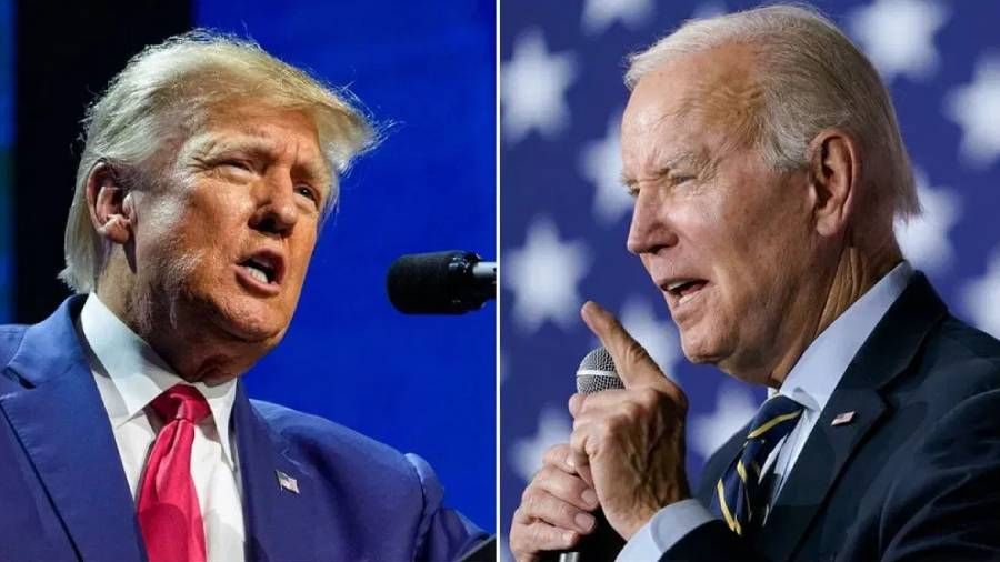 Trump, Hamas'�n Gazze sald�r�s� i�in Biden'i su�lad�: "Bu benim ba��ma asla gelmezdi"