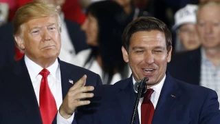 Trump'n rakibi yartan ekildi