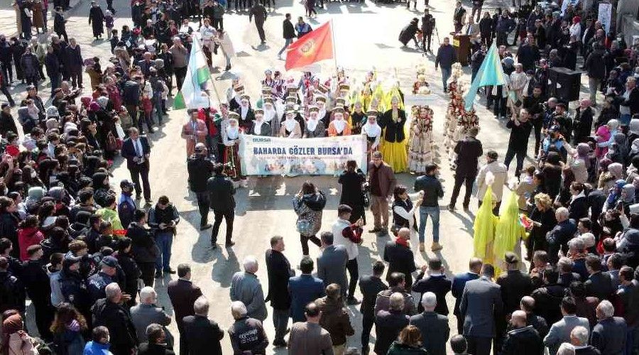 Türk Dünyası Kültür Başkenti'nde nevruz coşkusu
