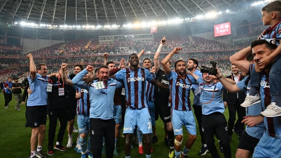 T�rkiye Kupas� Trabzonspor�un!
