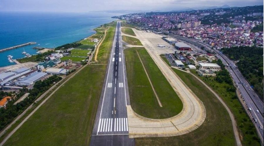 Türkiye'de deniz dolgusu üzerine 3. havalimanı Trabzon'a yapılacak