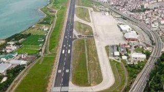 Türkiye'nin denize paralel tek havalimanı: Trabzon Havalimanı