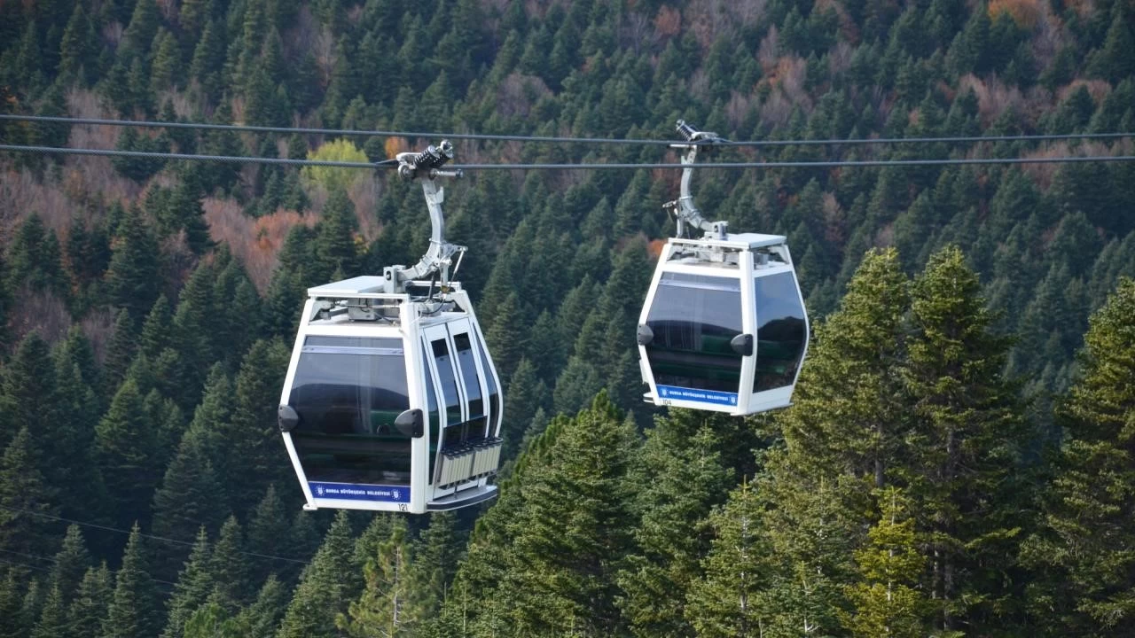 Türkiye'nin ilk teleferiği 'sorunsuz' çalışıyor