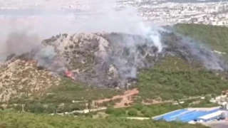 Uludağ'ın etekleri yanıyor