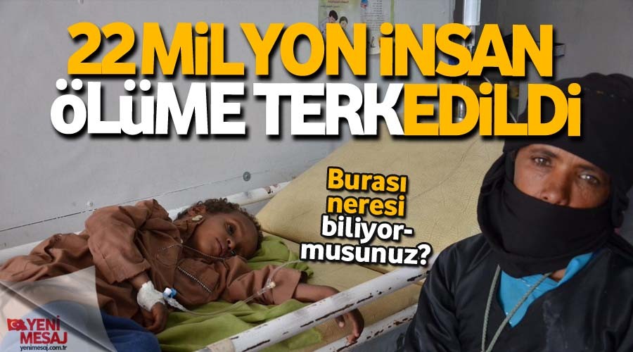 Yemen tam bir sefalet i�inde