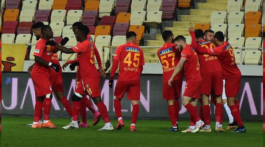 Yeni Malatyaspor farklı galibiyet sevinci