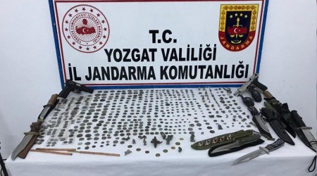 Yozgat'ta 545 parça tarihi eser ele geçirildi