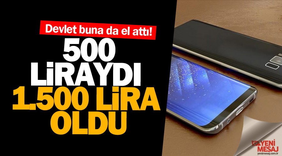 Yurt d���ndan getirilen telefonlara katmerli har� 
